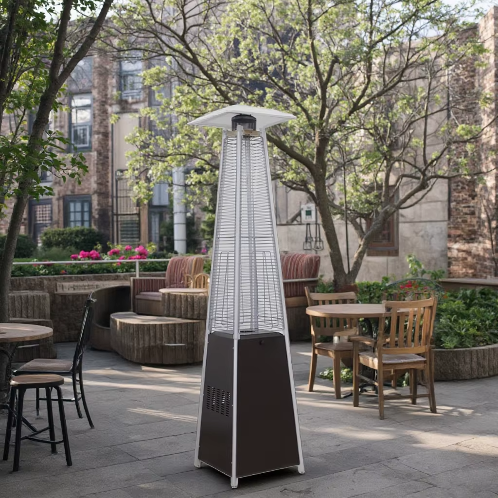 LivingHome Pyramid Outdoor Patio Heater
