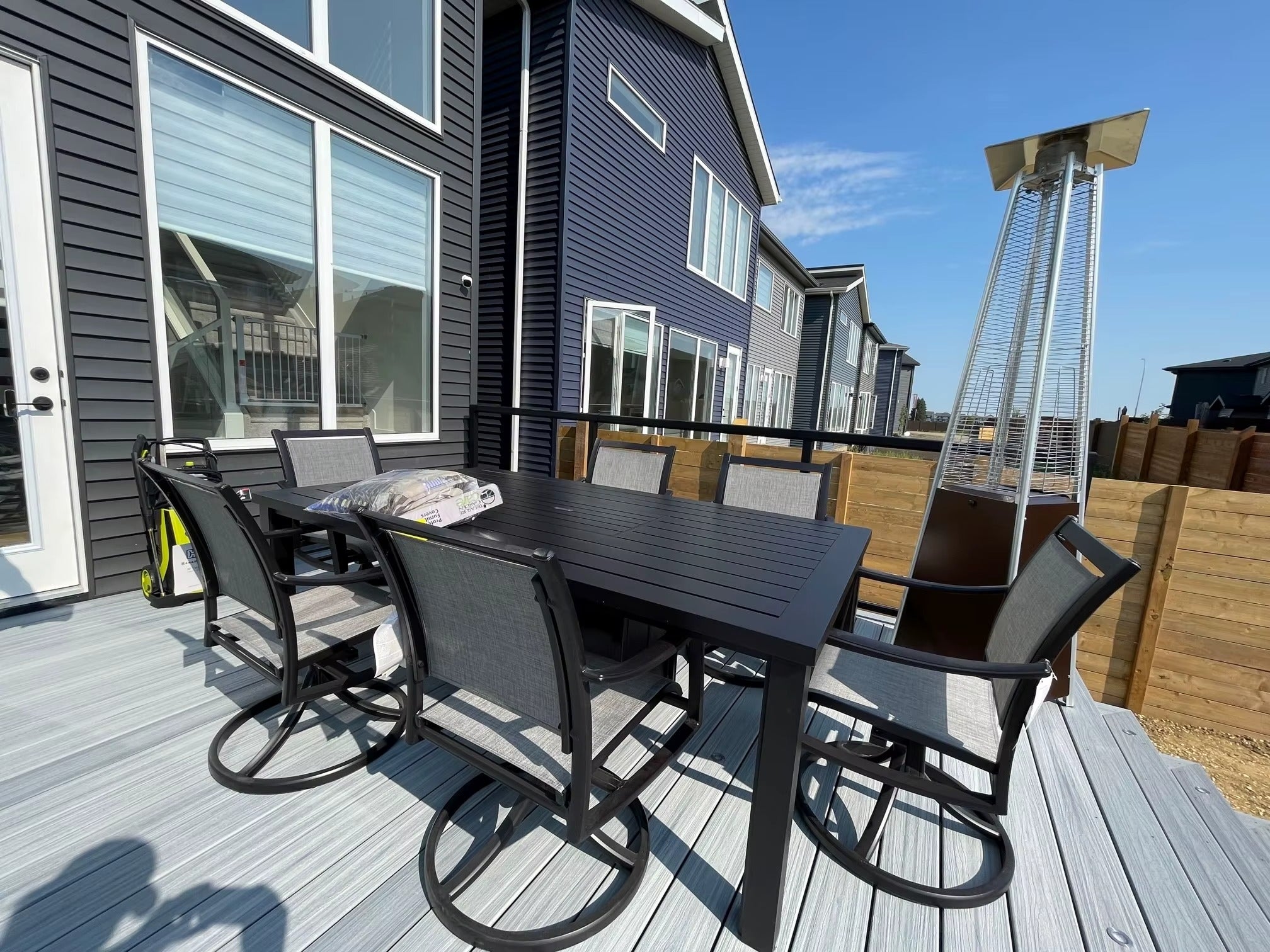 LivingHome Pyramid Outdoor Patio Heater